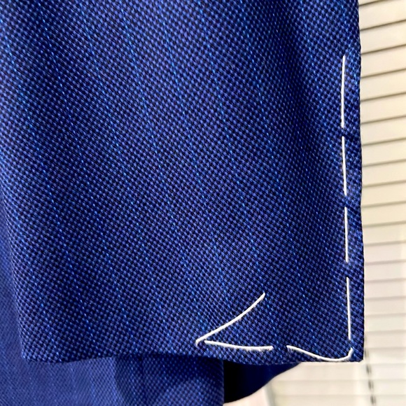 CANALI Classic Fit Two Button Stretch Suit, Blue, Size 40R (US) / 50R (EU) - Picture 6 of 11